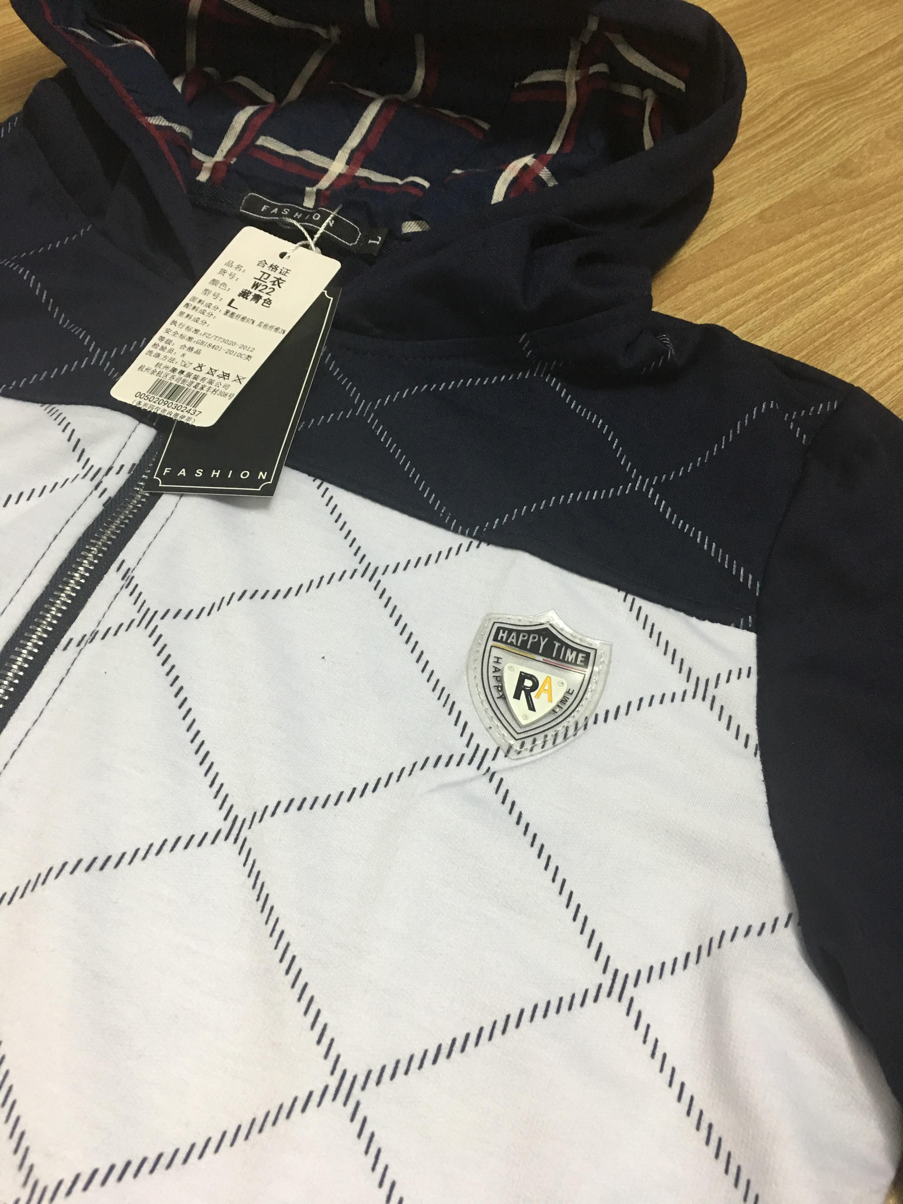 เสื้อคลุมผู้ชาย สไตล์เกาหลี ทรงสวย ผ้า cotton same pic L