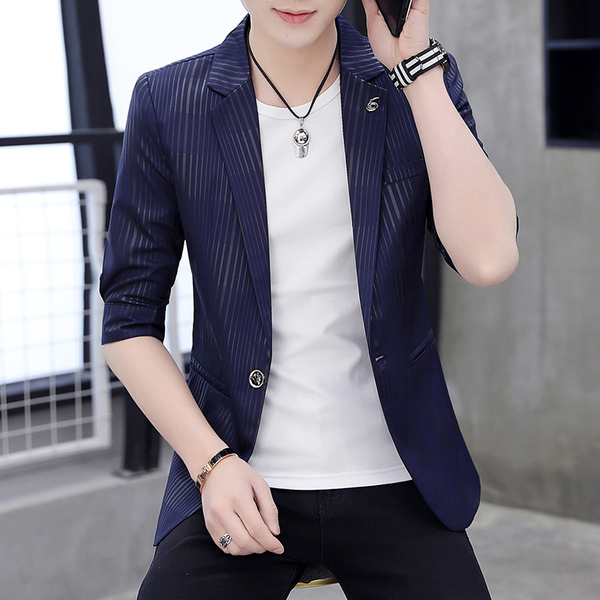 สูท Blazers ผู้ชาย เสื้อคลุมสไตล์สูท สำหรับผู้ชาย