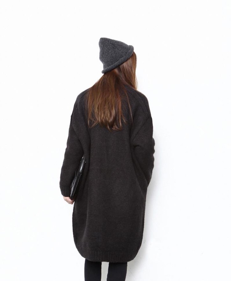 เสื้อคลุมกันหนาว ยาว 37 นิ้ว ไหมพรม เรียบๆ เกาหลีสุดๆ ใครชอบแนวเกาหลี จัดเลยนะคะ