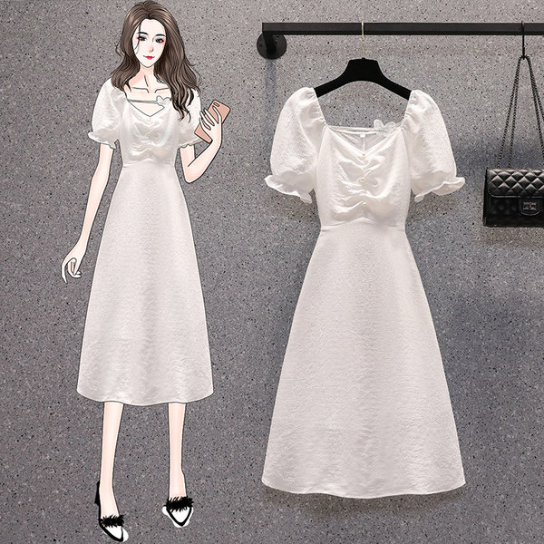 เดรสคนอ้วน เดรสสาวอวบ ชุดเดรสคนอ้วนวัยรุ่น BY PLUS SIZE Girl
