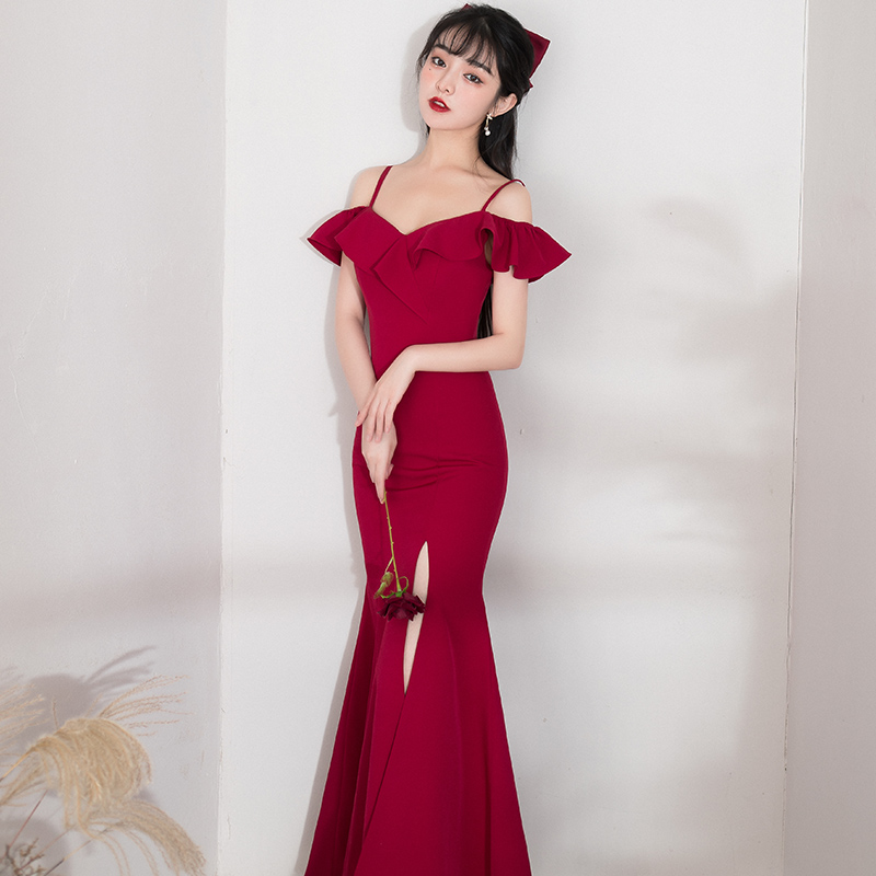 ชุดราตรี ชุดราตรีสวยหรู แบบ ทันสมัย Evening dress