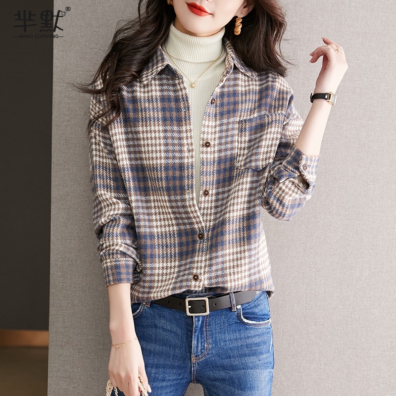เสื้อลูกไม้ เสื้อเชิ้ตแขนยาว
