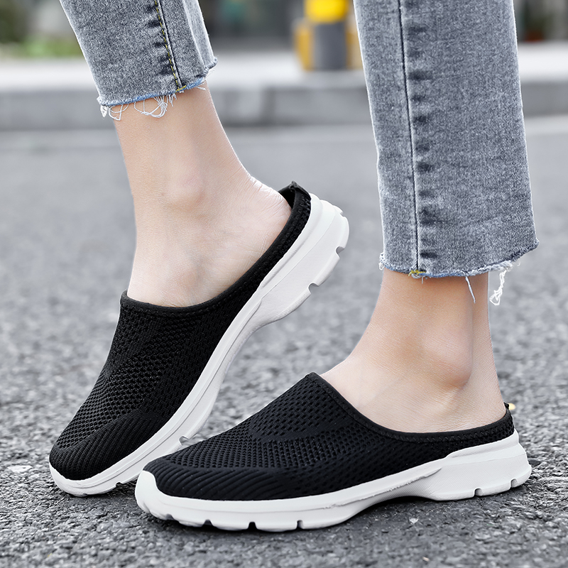 รองเท้าผ้าใบ รองเท้าลำลอง รองเท้าผ้าใบลำลอง รองเท้าแฟชั่นแบบสวม Slipper Shop