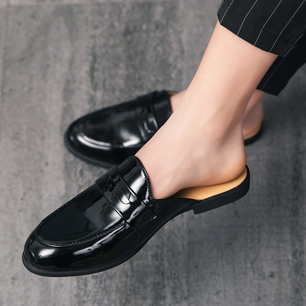 รองเท้าหนังผู้ชาย มีไซส์39-44 รองเท้าโลฟเฟอร์ชาย Slip-On Shoes