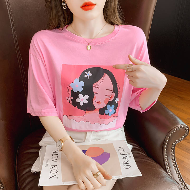 เสื้อยืดวัยรุ่นน่ารักๆ เสื้อวัยรุ่นแขนสั้น เสื้อผ้าวัยรุ่นเกาหลี แบรนด์ Wiyike