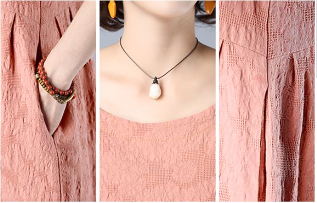 ชุดเดรส แบบน่ารัก ๆ เดรส สีฟ้า สีชมพูอมส้ม สีหวาน ๆ เดรส กระโปรงบาน ทรง A แบบสวย ใส่เที่ยว น่ารัก 311390