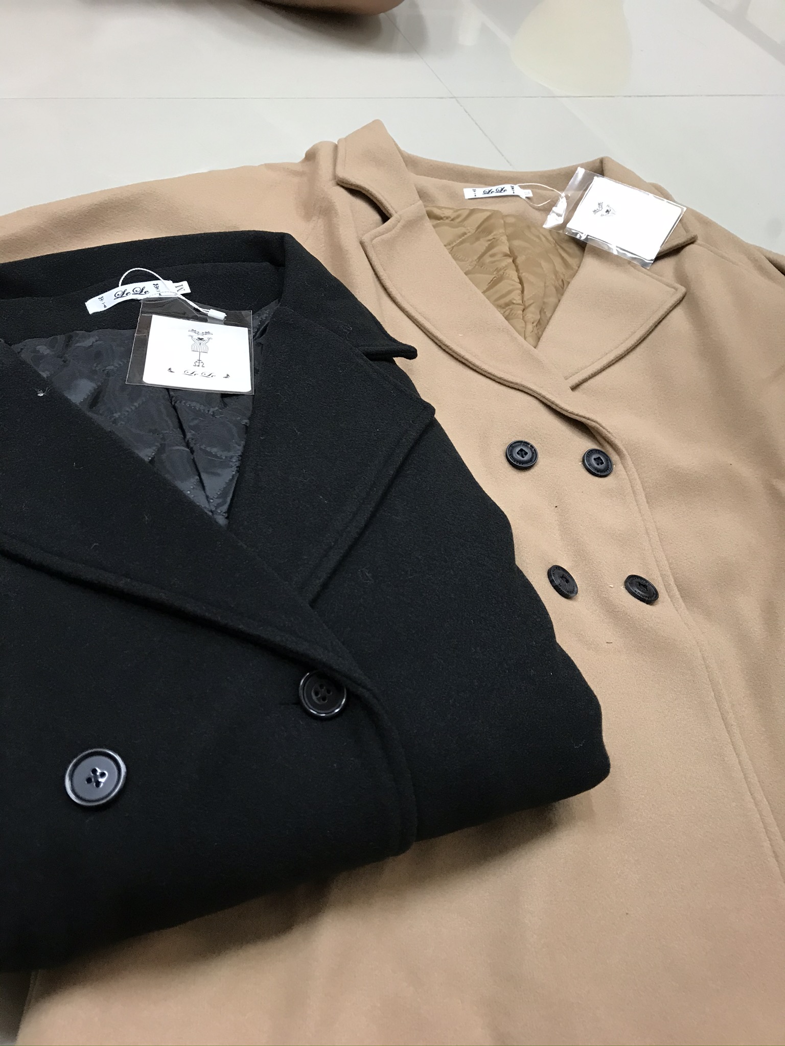 โอเวอร์โค้ท overcoat สไตล์เกาหลี ทรงคลาสสิค ใส่ง่ายเข้ากับทุกชุด กันหนาวได้ดี พร้อมส่ง สีน้ำตาล,สีดำ