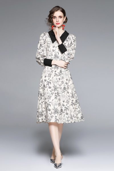 ชุดเดรสยาวสวยๆ ชุดเดรสยาวใส่สบาย ใส่ทำงาน
