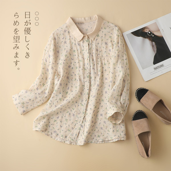 เสื้อลินิน แบบเสื้อสวยๆ เสื้อผ้าฝ้ายลินิน เสื้อเชิ้ตผ้าลินิน BY LININ