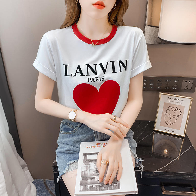 เสื้อยืดวัยรุ่นน่ารักๆ เสื้อวัยรุ่นแขนสั้น เสื้อผ้าวัยรุ่นเกาหลี แบรนด์ Wiyike