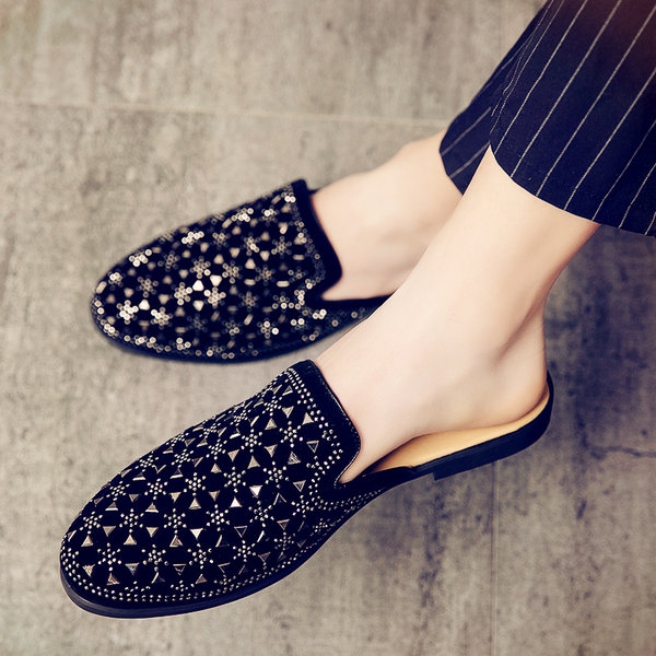 รองเท้าหนังผู้ชาย มีไซส์39-44 รองเท้าโลฟเฟอร์ชาย Slip-On Shoes