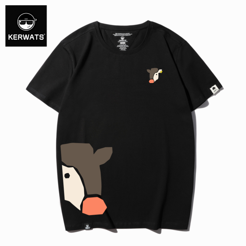 เสื้อยืดผู้ชายอ้วน S-6XL น้ำหนักผู้สวม 50-135 กิโลกรัม