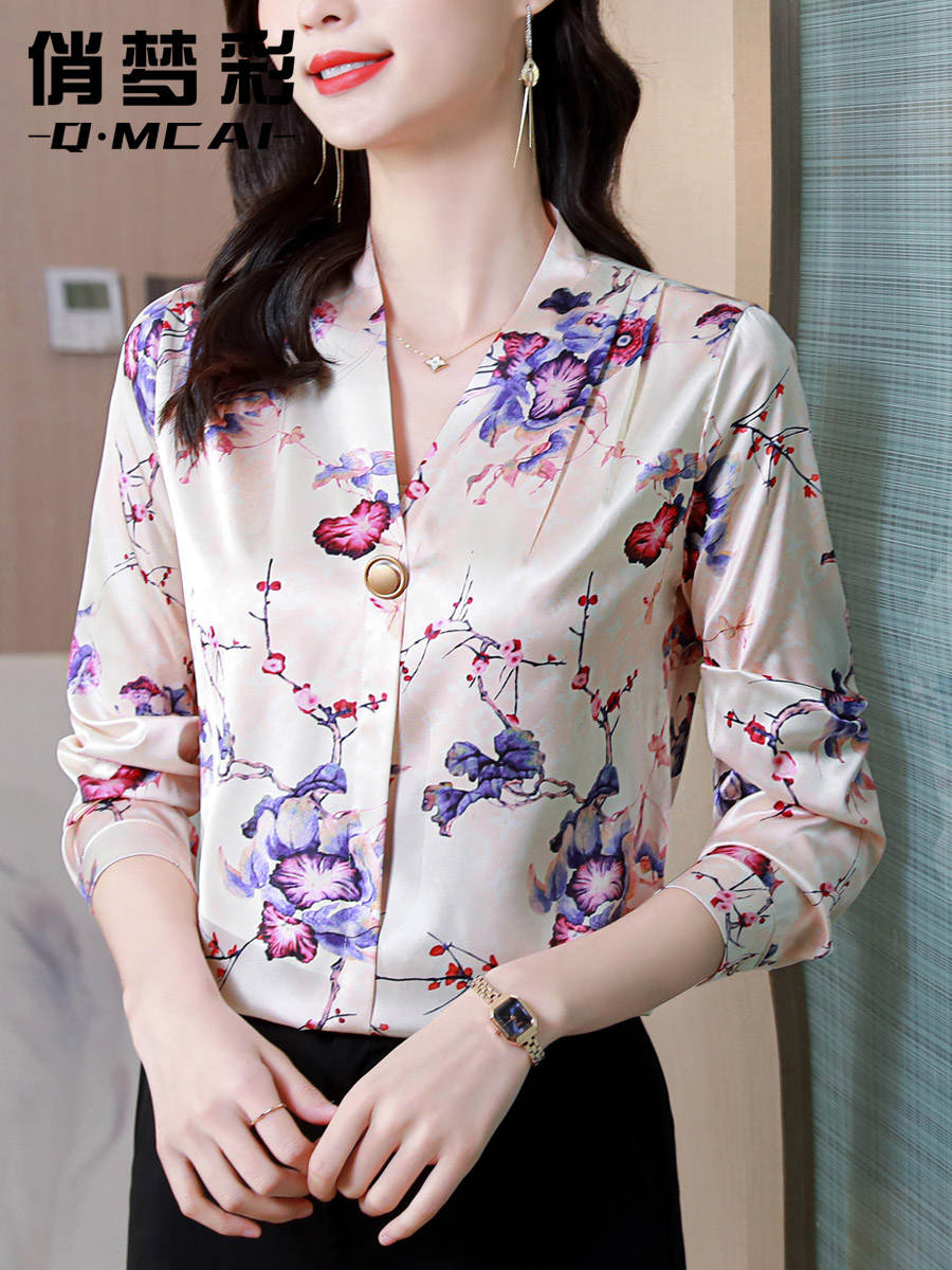 เสื้อเชิ้ต เสื้อเชิ้ตชีฟอง ลายสวยๆฟรีค่าส่ง