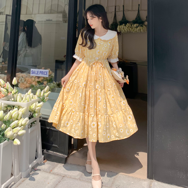 เดรสวัยรุ่น-เดรสคนอ้วนวัยรุ่น L-4XL(อก38-46 นิ้ว)