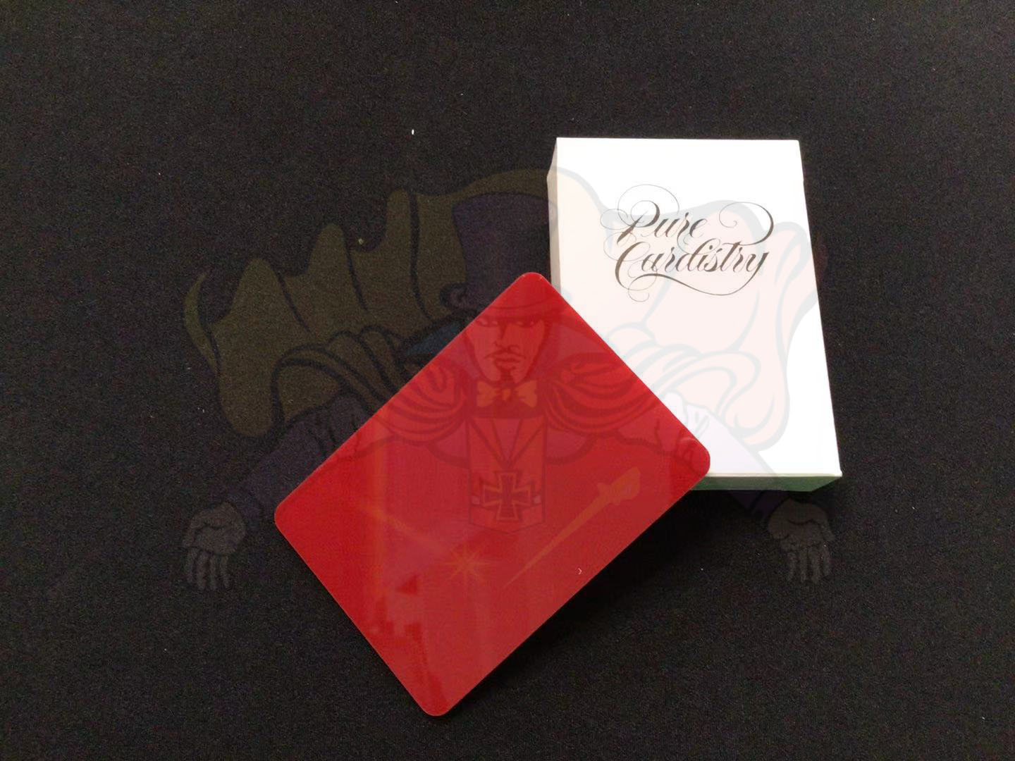 อุปกรณ์เสริมมายากล แผ่นพลาสติก ฝึกตัดไพ่ Trainer Deck (Pure Cardistry) By TCC