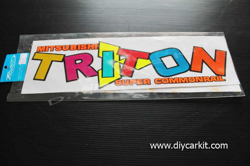 สติ๊กเกอร์สะท้อนแสงติดรถ Triton