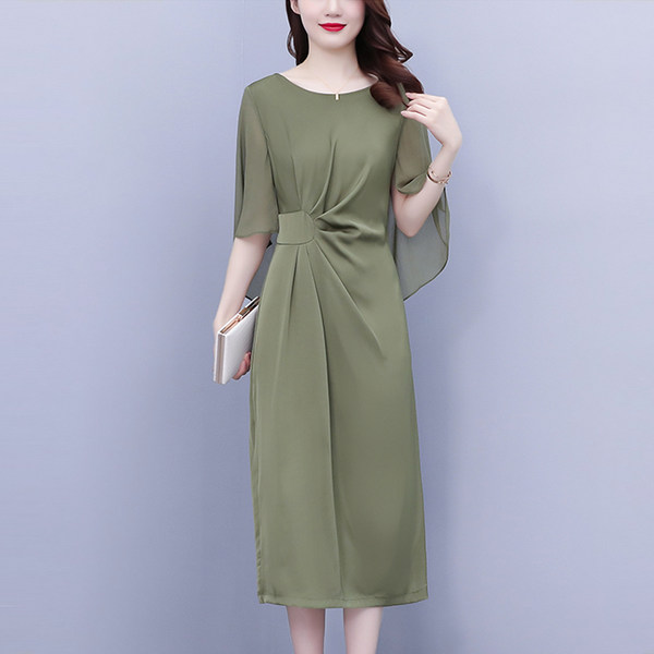 เดรสไซส์ใหญ่ ชุดเดรสสาวพลัสไซส์ เดรสเรียบหรู ไซส์ใหญ่ BY SHUYA