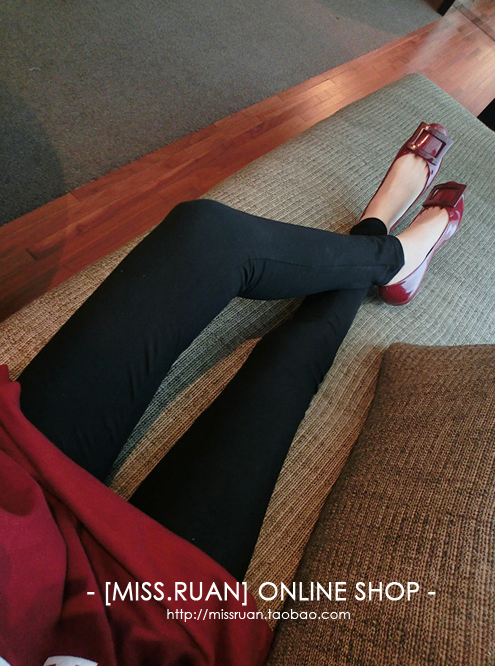 Legging เลกกิ้ง พร้อมส่ง ผ้านิ่มใส่สบาย black