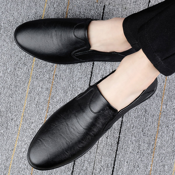 รองเท้าหนังผู้ชาย มีไซส์39-44 รองเท้าโลฟเฟอร์ชาย Slip-On Shoes
