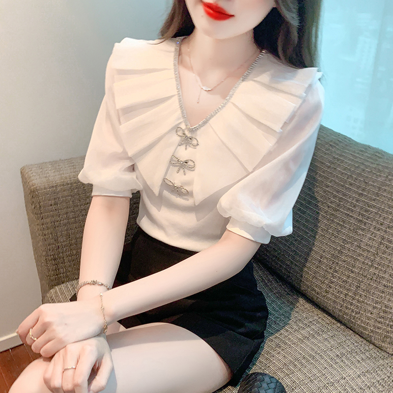เสื้อผ้าวัยรุ่นเกาหลี เสื้อยืดวัยรุ่นผู้หญิง มีขนาด S M L XL