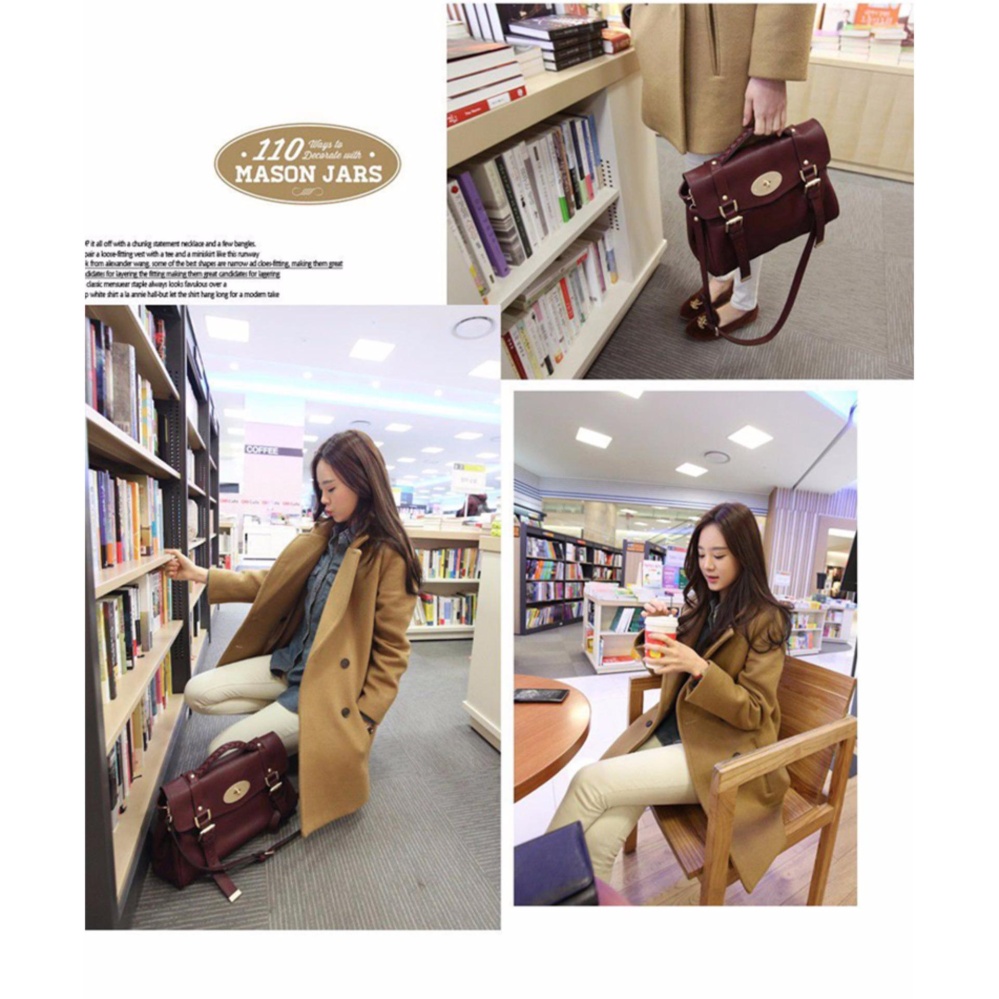 S-4XL เสื้อโค้ทกันหนาว สไตล์เกาหลี ทรงเรียบง่าย ทรงยาว ดูดี ผ้าวูลผสมบุซับในกันลม จะใส่คลุม หรือใส่เป็นโค้ทก้สวยเก๋ พร้อมส่งจ้า น้ำตาลกากี