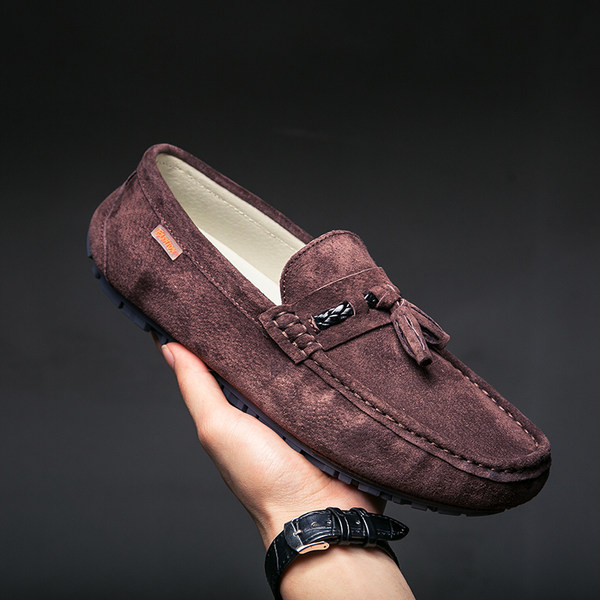 รองเท้าหนังผู้ชาย มีไซส์39-44 รองเท้าโลฟเฟอร์ชาย Slip-On Shoes