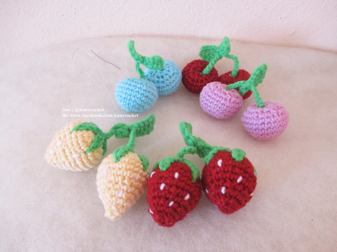 ผลไม้ถักโครเชต์