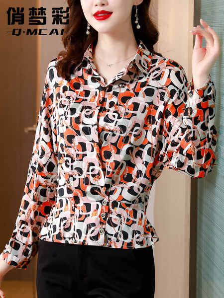 เสื้อเชิ้ต เสื้อเชิ้ตชีฟอง ลายสวยๆฟรีค่าส่ง