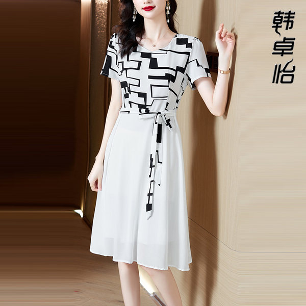 เดรสวัยผู้ใหญ่40-60ปี เดรสคุณแม่ ชุดเดรสทำงานวัยผู้ใหญ่ แบรนด์ MAMA DRESS