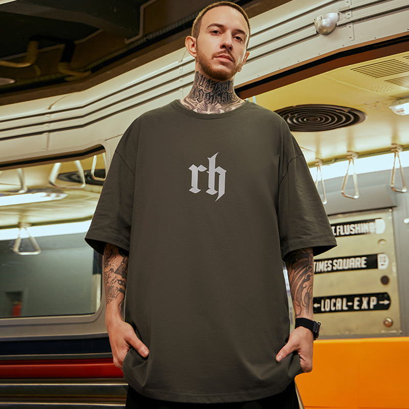 เสื้อยืดผู้ชายอ้วน S-5XL(อกเสื้อ39-51นิ้ว)
