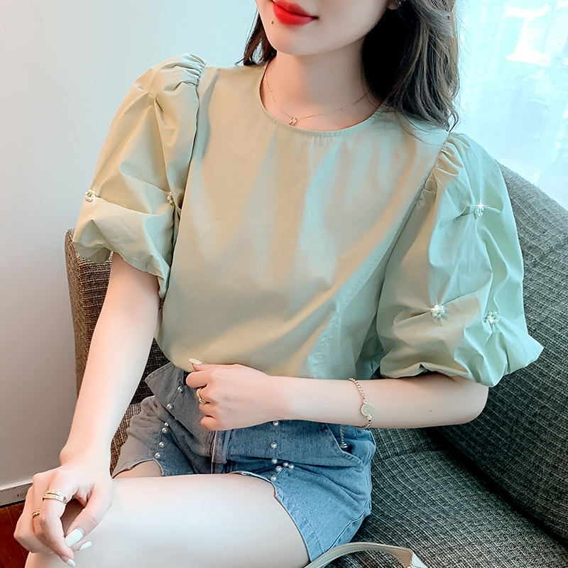 เสื้อเชิ้ตผู้หญิงแขนยาว เสื้อเชิ้ตผู้หญิงใส่ทํางาน 390 บาทต่อชิ้น ฟรีค่าจัดส่ง