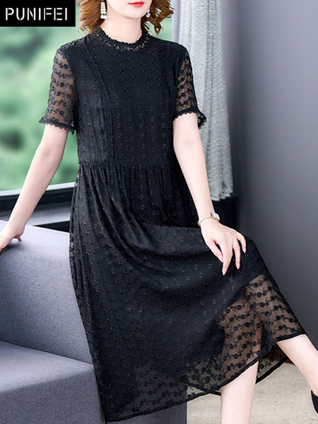 เดรสวัยผู้ใหญ่40-60ปี เดรสคุณแม่ ชุดเดรสทำงานวัยผู้ใหญ่ แบรนด์ MAMA DRESS