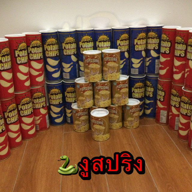 อุปกรณ์มายากล งูสปริง (Potato Snake)