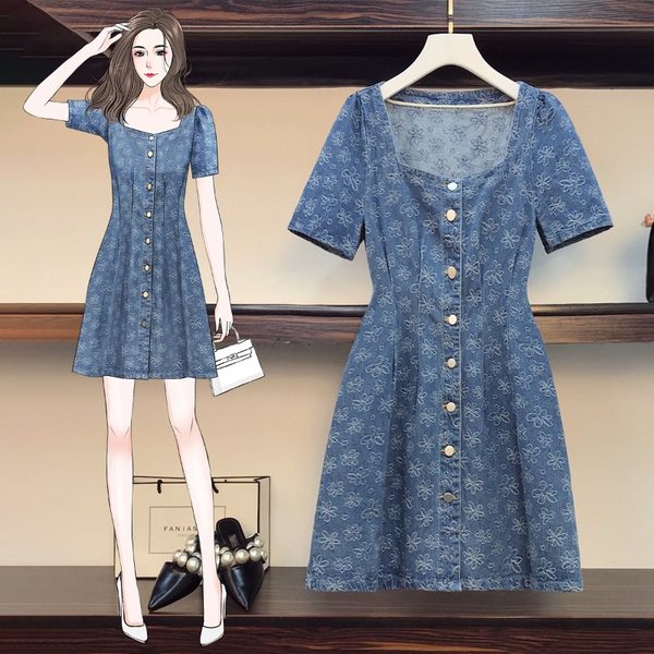ชุดเดรสคนอ้วนวัยรุ่น เดรสสาวอวบ เดรสคนอ้วน BY PLUS SIZE Girl