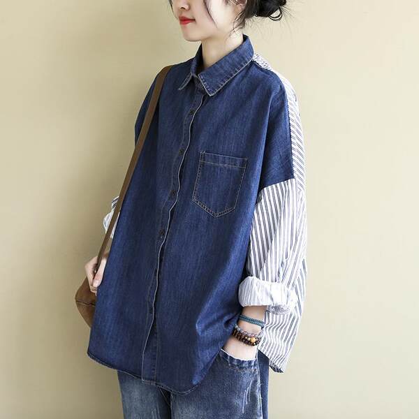 เสื้อลินิน แบบเสื้อสวยๆ เสื้อผ้าฝ้ายลินิน เสื้อเชิ้ตผ้าลินิน BY LININ