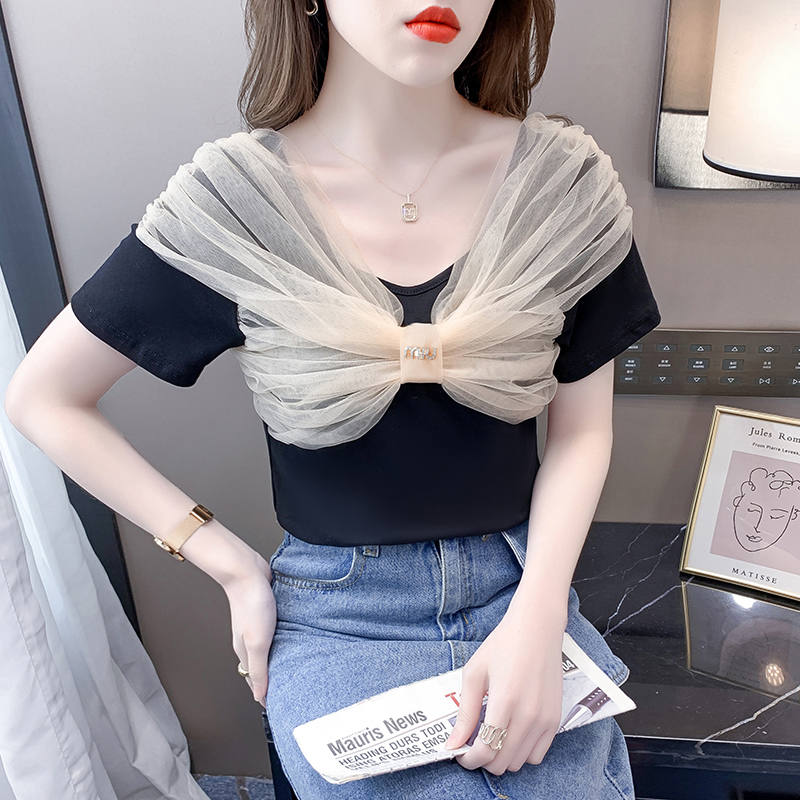 เสื้อยืดวัยรุ่นน่ารักๆ เสื้อวัยรุ่นแขนสั้น เสื้อผ้าวัยรุ่นเกาหลี แบรนด์ Wiyike