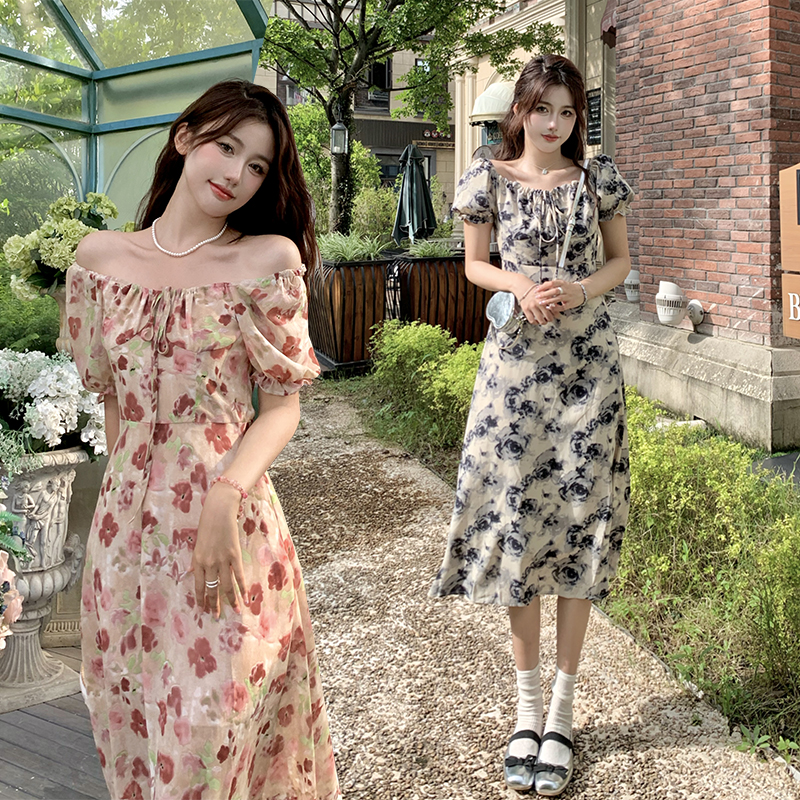 เดรสแขนสั้น มีไซส์ L-4XLอก 38-47 นิ้ว ใส่ได้ทั้งสาวหุ่นดีน่ารักจนถึงสาวอวบพลัสไซส์ จัดส่งฟรี! ทักแชทสั่งซื้อ