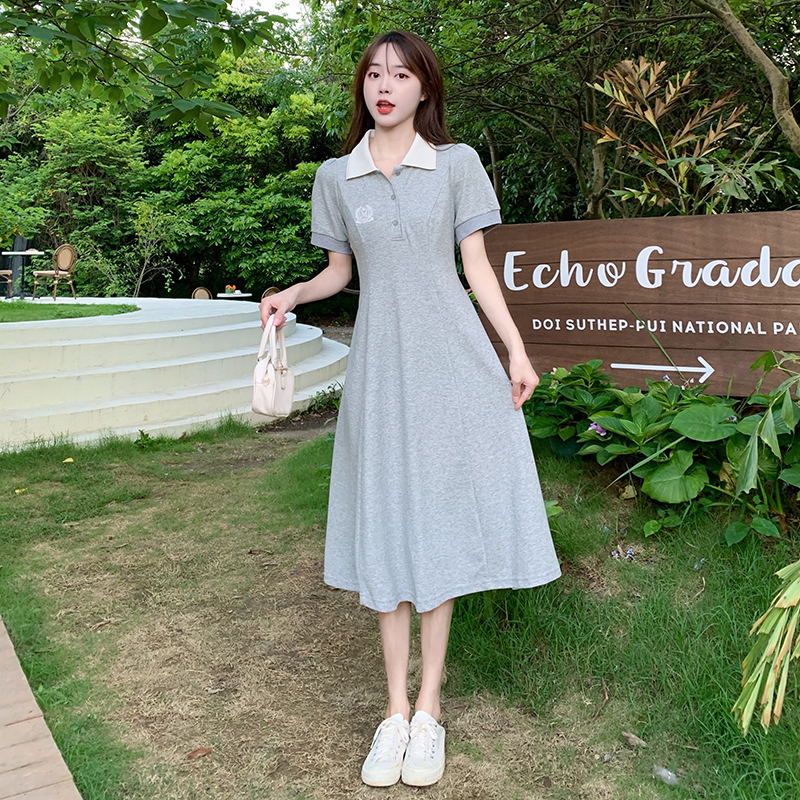 เดรสวัยรุ่น-เดรสคนอ้วนวัยรุ่น L-4XL(อก38-46 นิ้ว)