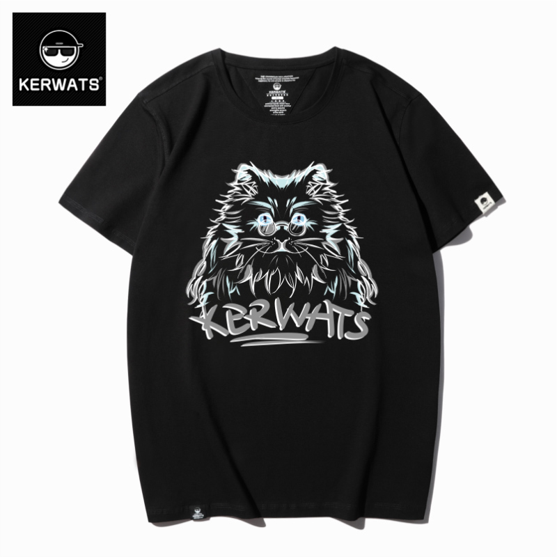 เสื้อยืดผู้ชายอ้วน S-6XL น้ำหนักผู้สวม 50-135 กิโลกรัม