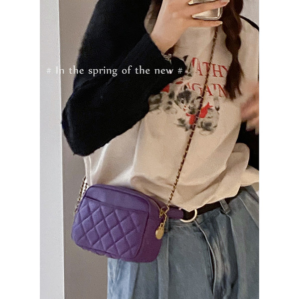 กระเป๋าสะพายข้างผู้หญิง กระเป๋าสะพายสไตล์เกาหลี By Japanese フェンディ authentic bag