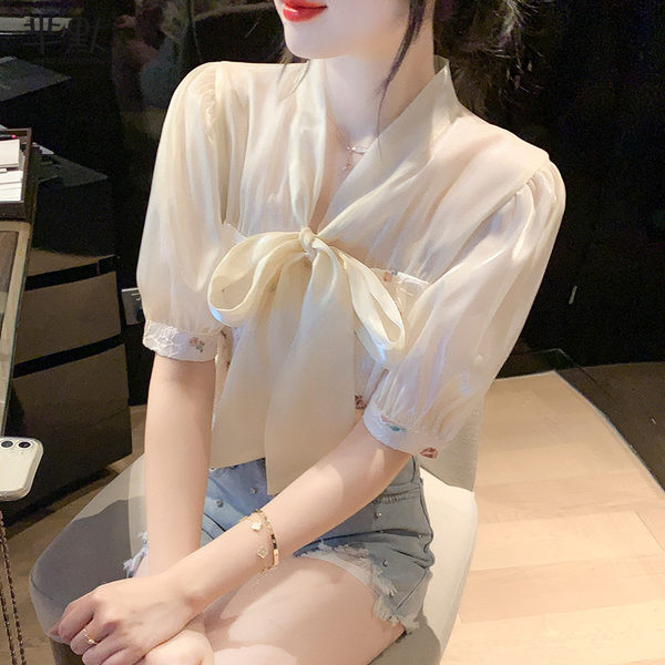 เสื้อชีฟองเกาหลี เสื้อชีฟองสวยๆ