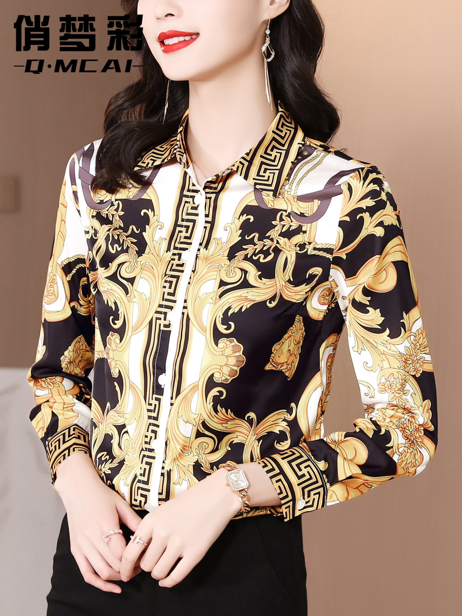 เสื้อเชิ้ต เสื้อเชิ้ตชีฟอง ลายสวยๆฟรีค่าส่ง