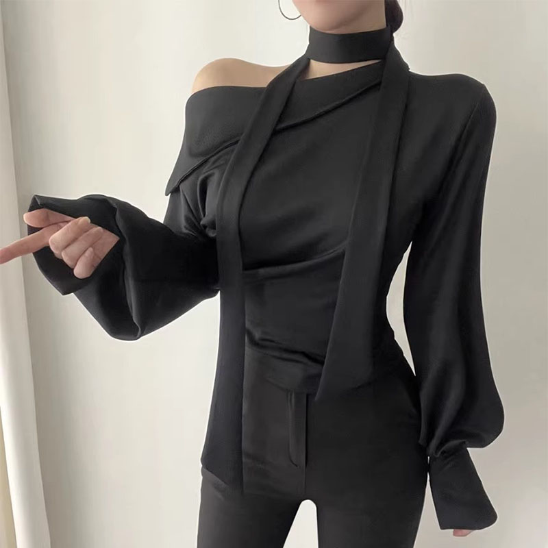 เสื้อสีดำสุภาพ เรียบหรู ดูดี เหมาะกับทุกโอกาส | เสื้อผู้หญิงสุภาพ