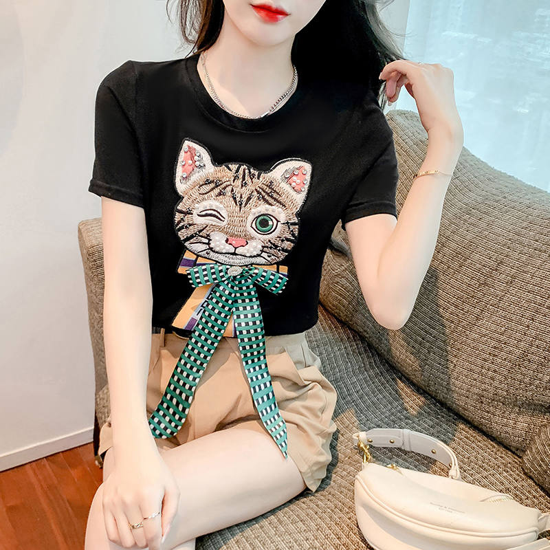 เสื้อยืดวัยรุ่นน่ารักๆ เสื้อวัยรุ่นแขนสั้น เสื้อผ้าวัยรุ่นเกาหลี แบรนด์ Wiyike