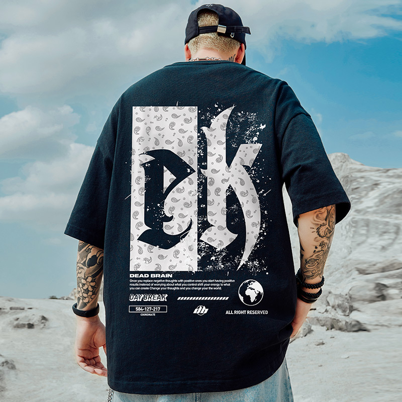 เสื้อยืดผู้ชายอ้วน S-5XL(อกเสื้อ39-51นิ้ว)