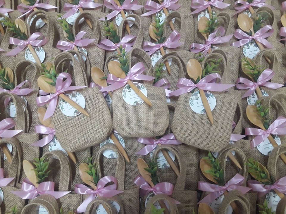 ถุงผ้ากระสอบใส่น้ำผึ้ง 1-2 ออนซ์