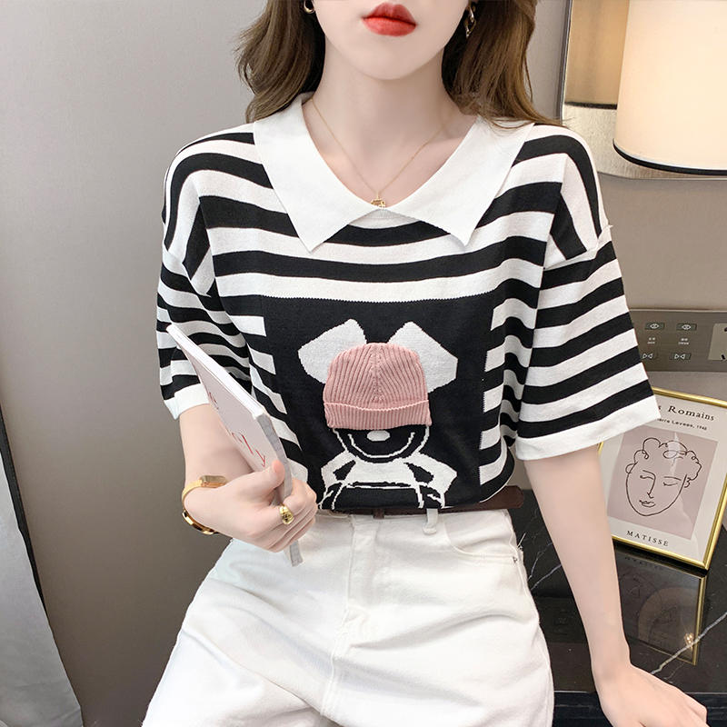 เสื้อยืดวัยรุ่นน่ารักๆ เสื้อวัยรุ่นแขนสั้น เสื้อผ้าวัยรุ่นเกาหลี แบรนด์ Wiyike