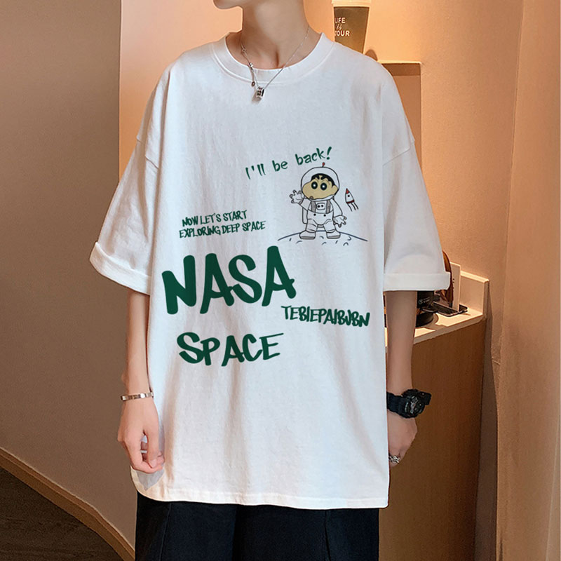 เสื้อยืดผู้ชายอ้วน M-5XL