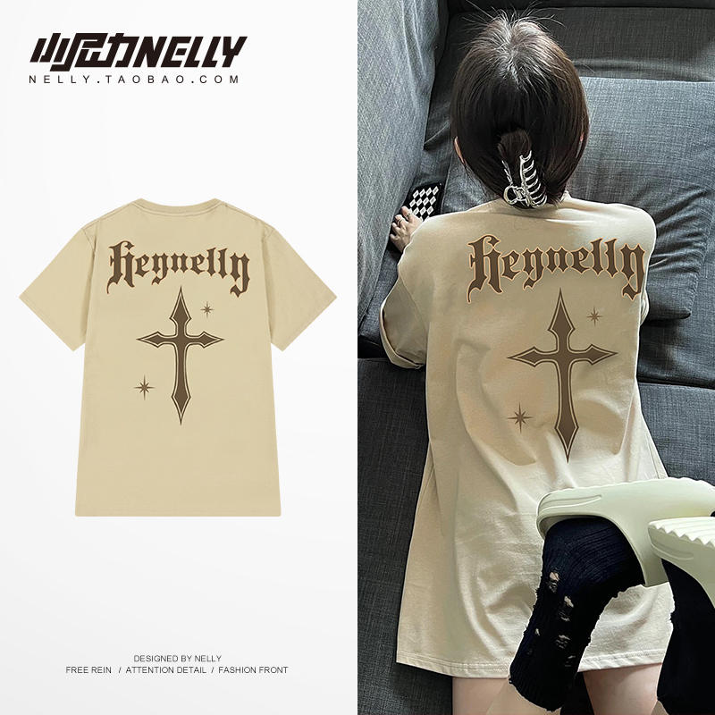 เสื้อยืดคอกลม ผู้ชาย เสื้อยืดผู้ชายเกาหลี เสื้อยืดเกาหลี แบรนด์ NELLY