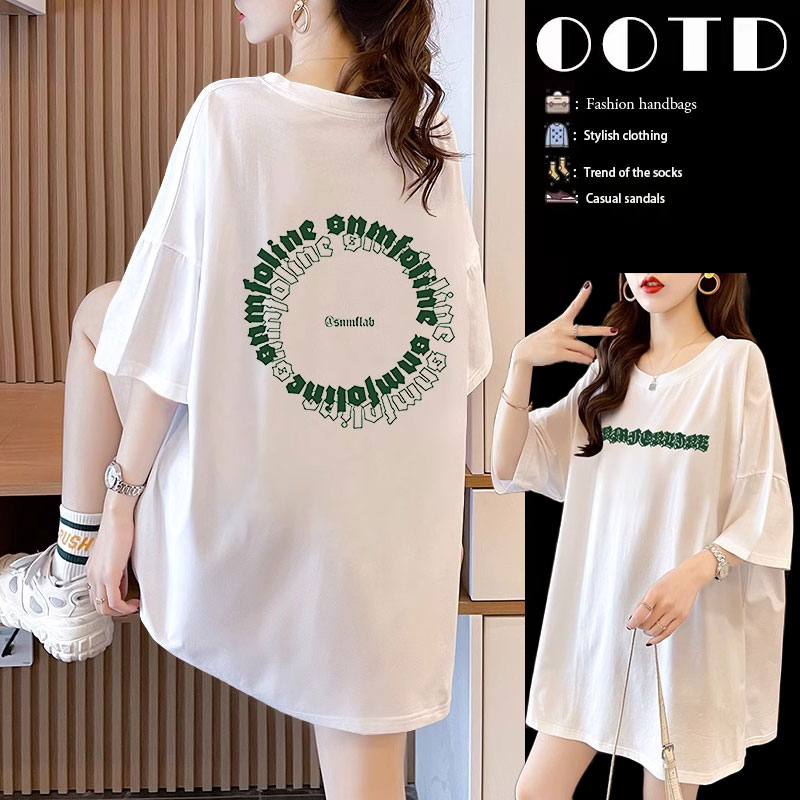 เสื้อยืดคนอ้วนแบบโอเวอร์ไซส์แบบ ulzzang fashion สนใจทักแชท